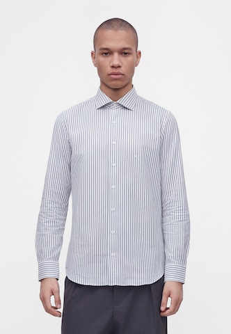 Michael Kors Slim fit Πουκάμισο σε μαύρο: μπροστά