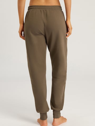 Hanro Regular Sweatpants Natural in Grün