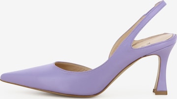 EVITA Slingpumps 'PENELOPE' in Lila: voorkant
