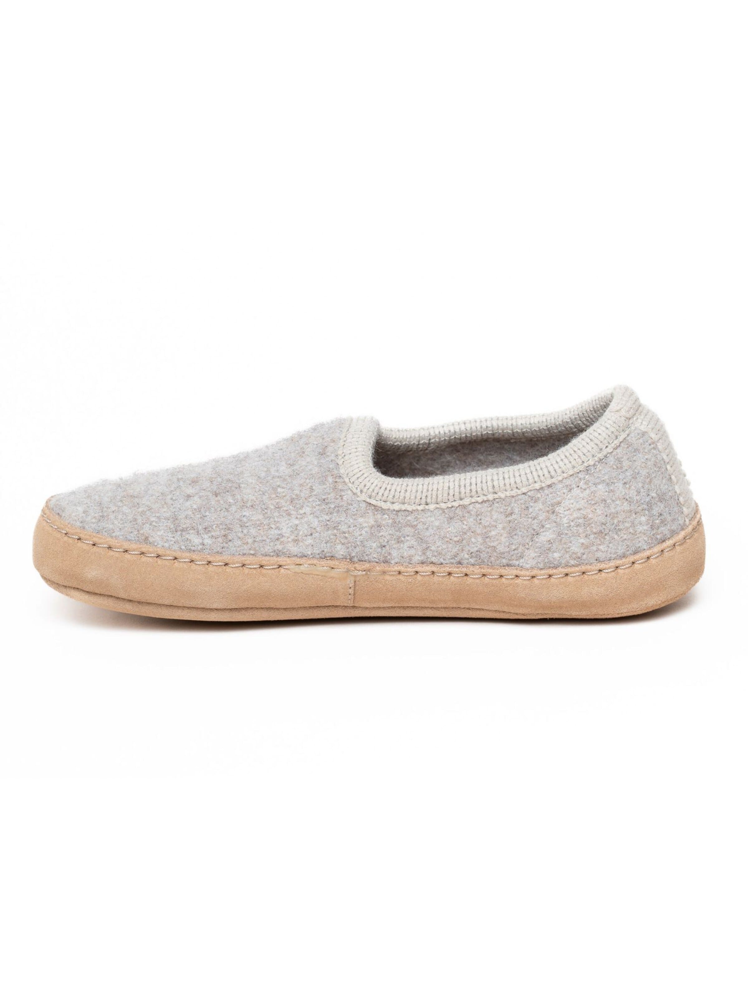 Gottstein Slippers 'Walkpantoffel Cheyenne' in Beige