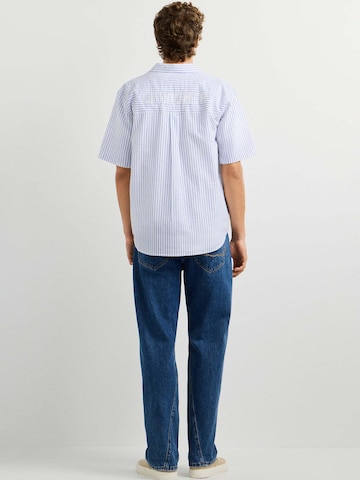 Pepe Jeans Comfort fit Button Up Shirt 'Ronnier' in White