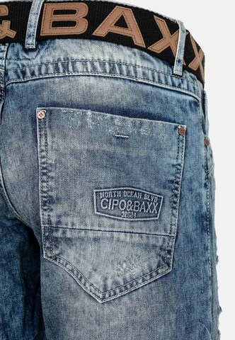CIPO & BAXX Loosefit Jeans in Blauw