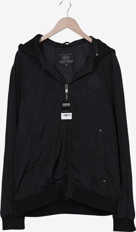 CAMP DAVID Jacke XXXL in Schwarz: Vorderseite