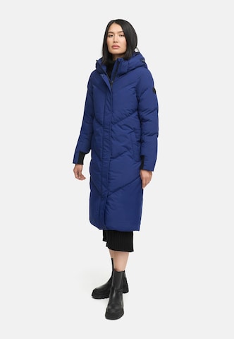 Manteau d’hiver 'Teonaa 16' MARIKOO en bleu : devant