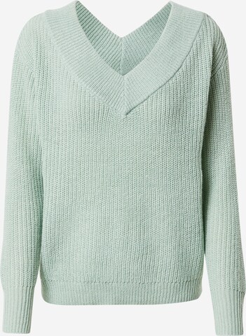 ONLY Sweater 'Melton' in Green: front
