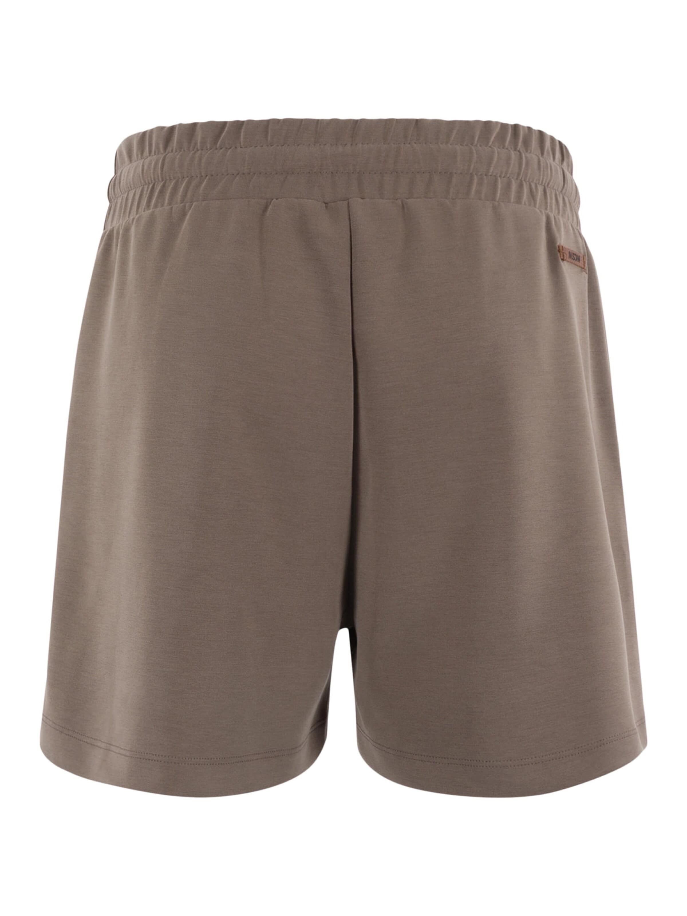 MSCW Regular Pants 'Mint' in Brown