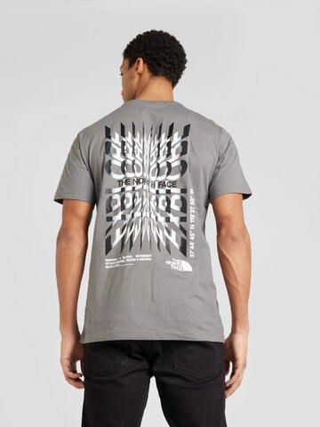 THE NORTH FACE T-shirt 'COORDINATES' i grå: framsida