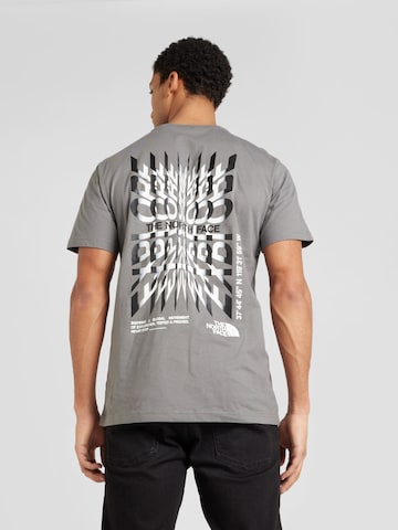 T-Shirt 'COORDINATES' THE NORTH FACE en gris : devant