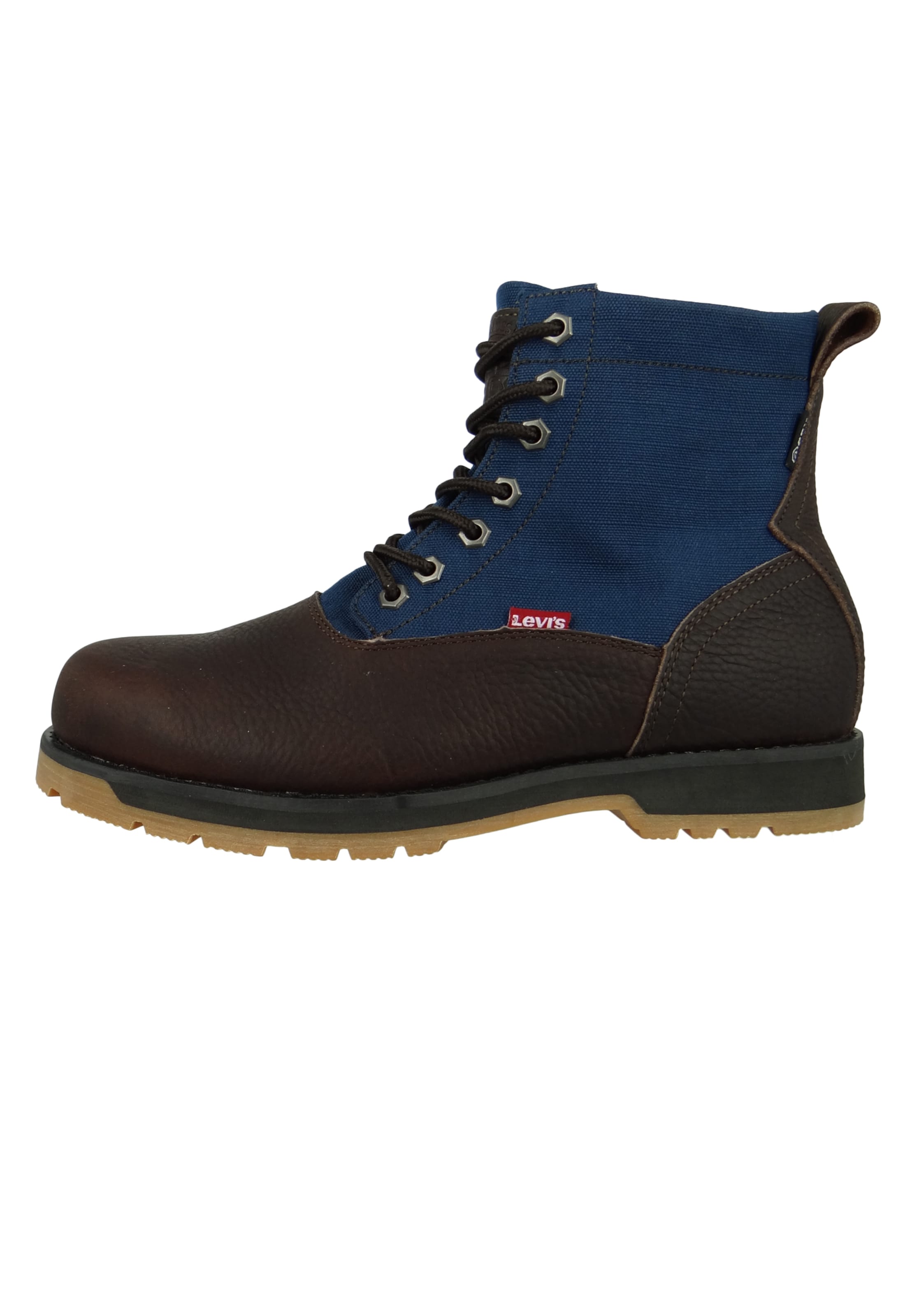 Bottines à lacets 'Logan' LEVI'S ® en marron : devant