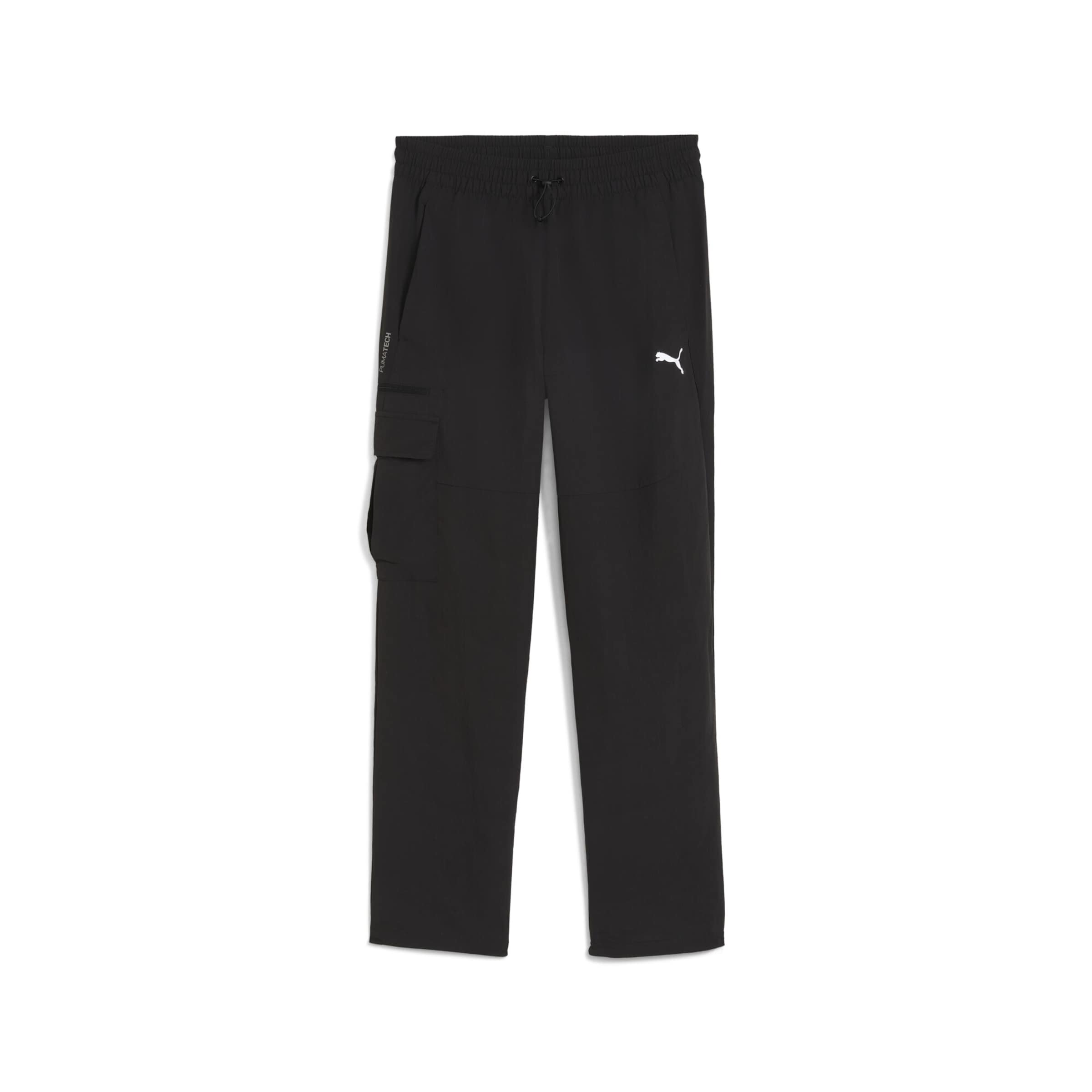 PUMA Regular Sporthose in Schwarz: Vorderseite