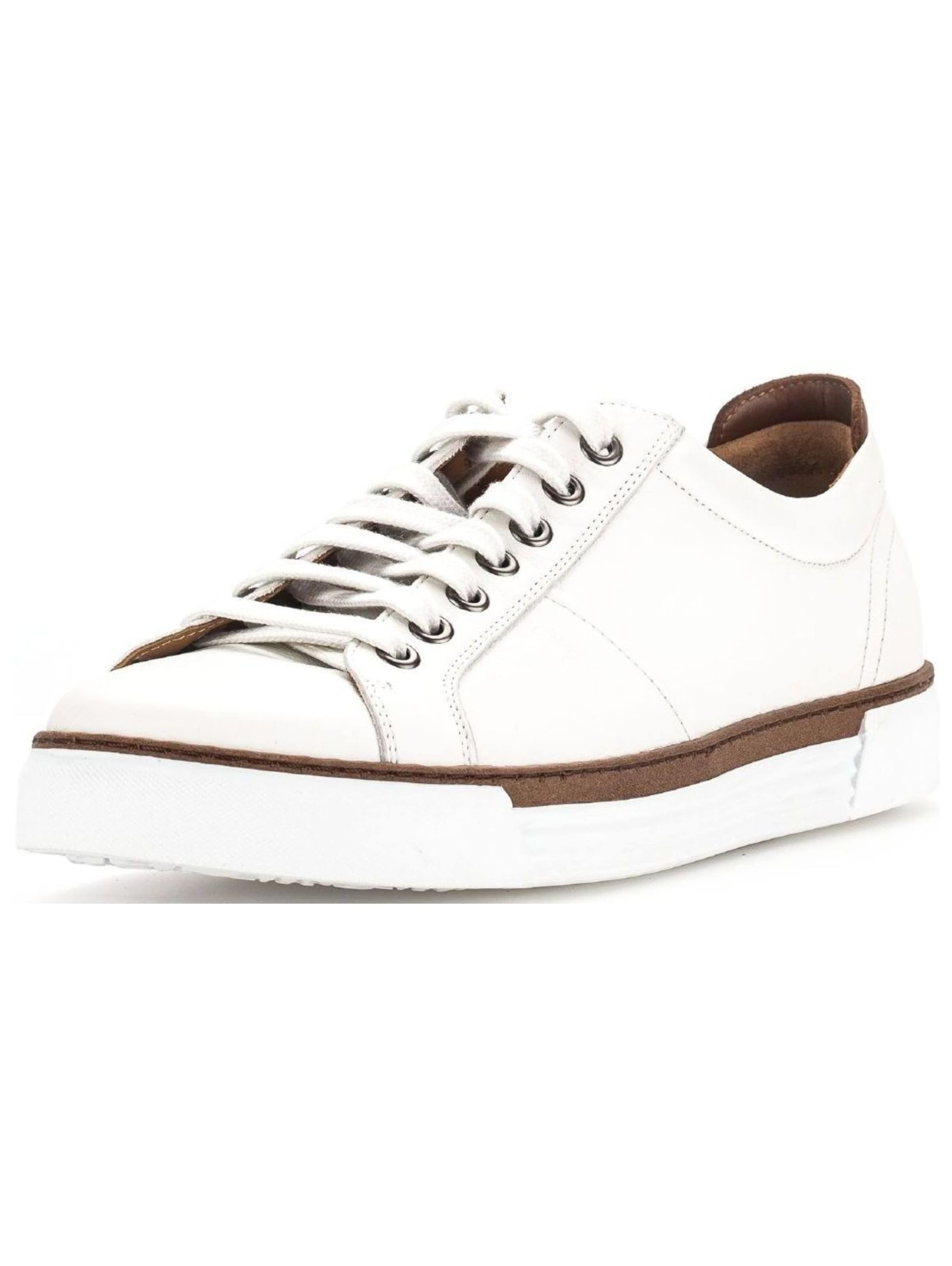 Baskets basses Pius Gabor en blanc : devant