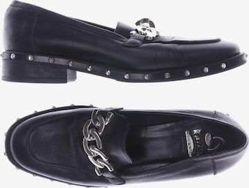 Kanna Flats & Loafers in 37 in Black: front