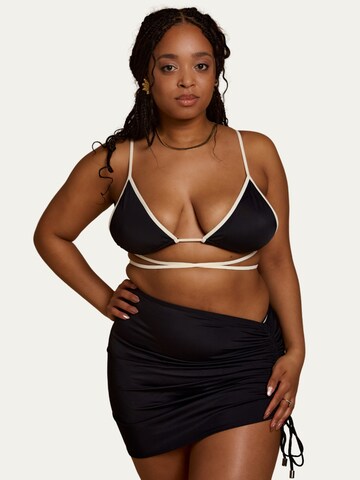 Jupe 'Gathered Skirt' Billie Swim en noir