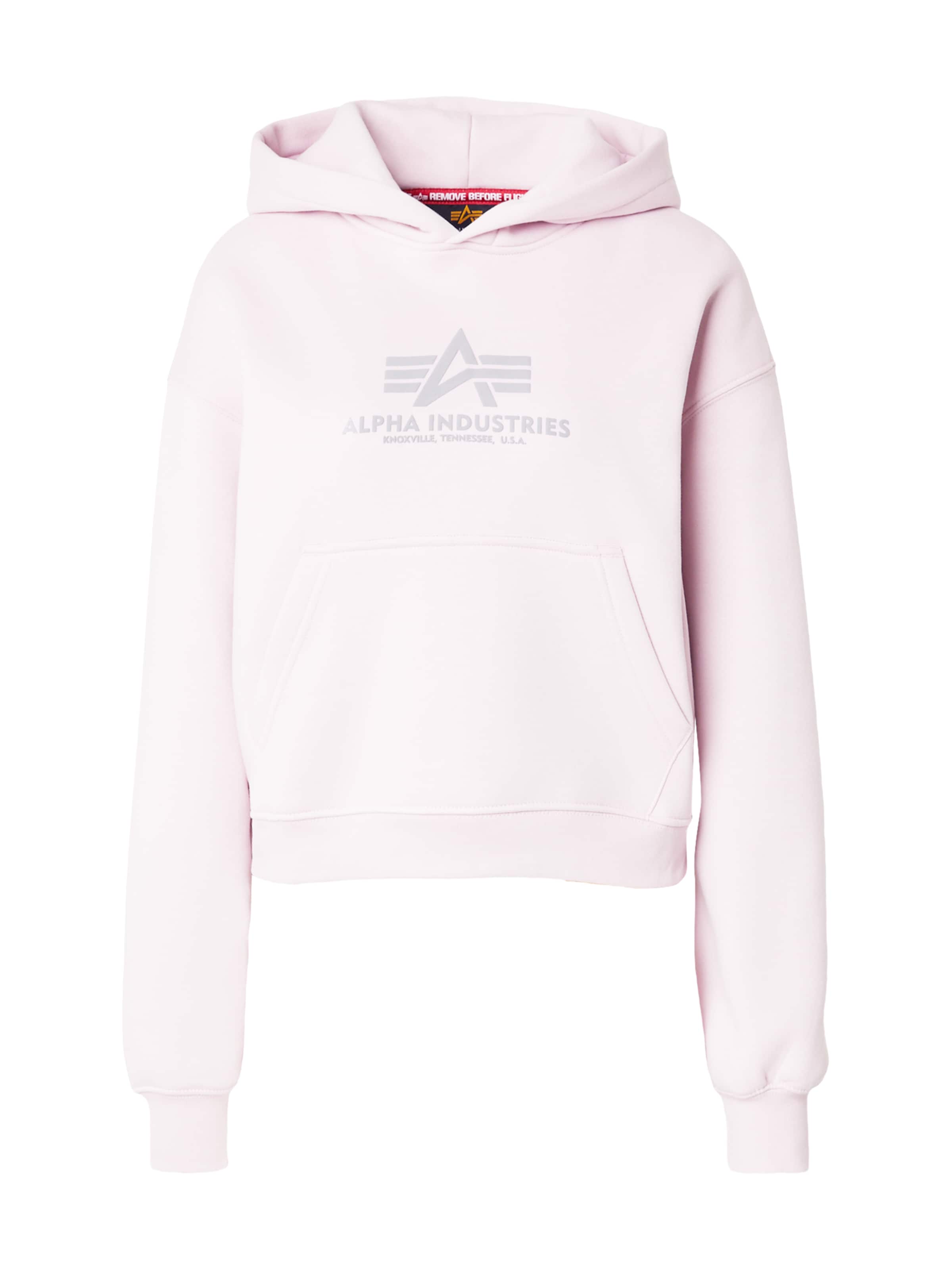 ALPHA INDUSTRIES Свитшот в Лиловый: спереди
