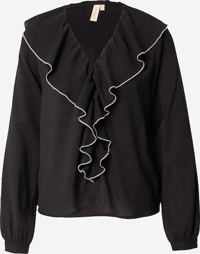 ONLY Blusa 'LISE' en negro / offwhite, Vista del producto