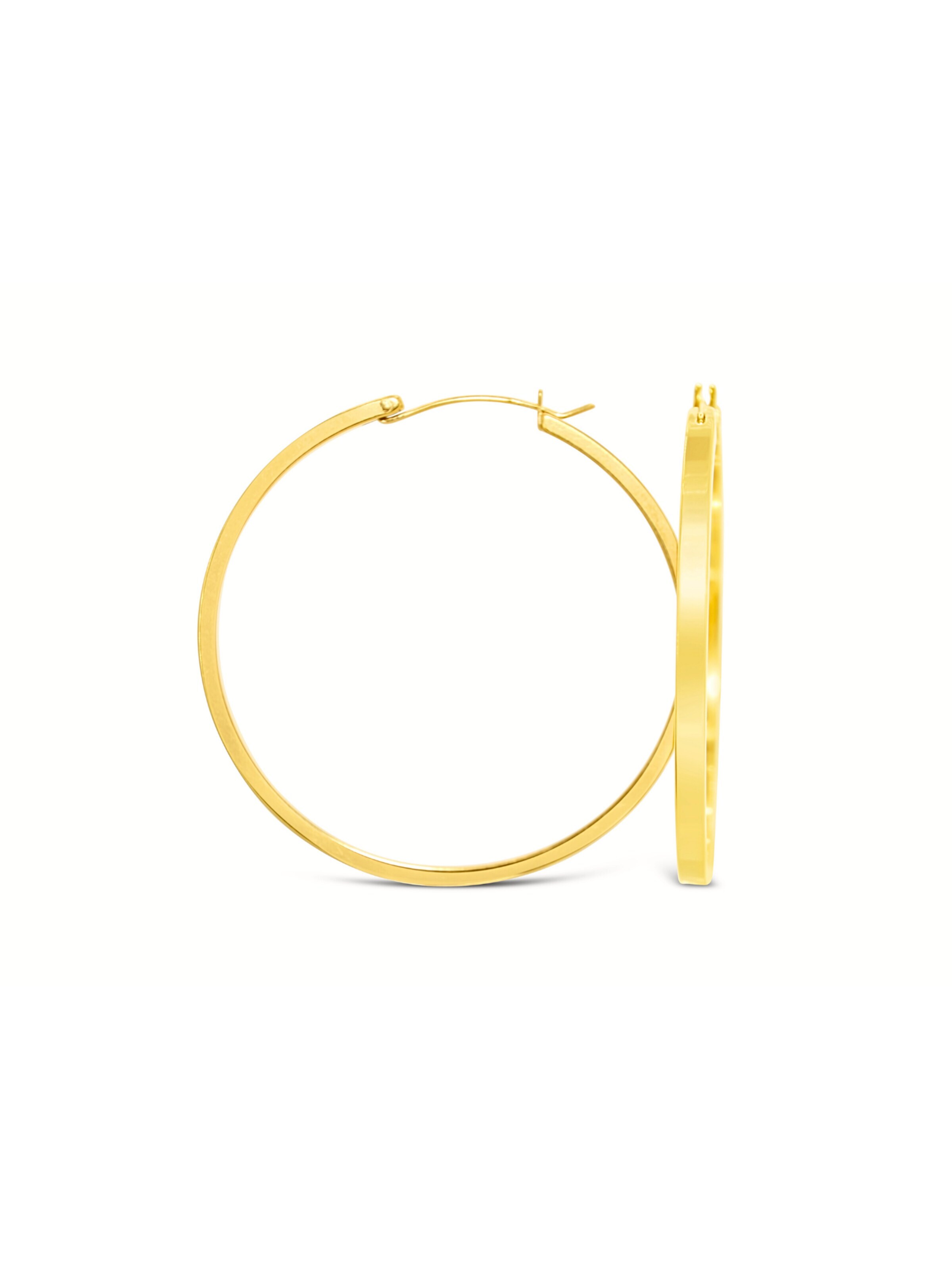 ARS-ARGENTI Ohrringe 'XL MOONKISSED CIRCLES'‌‌‌ in Gold
