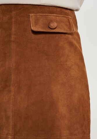 DreiMaster Vintage Rok in Bruin