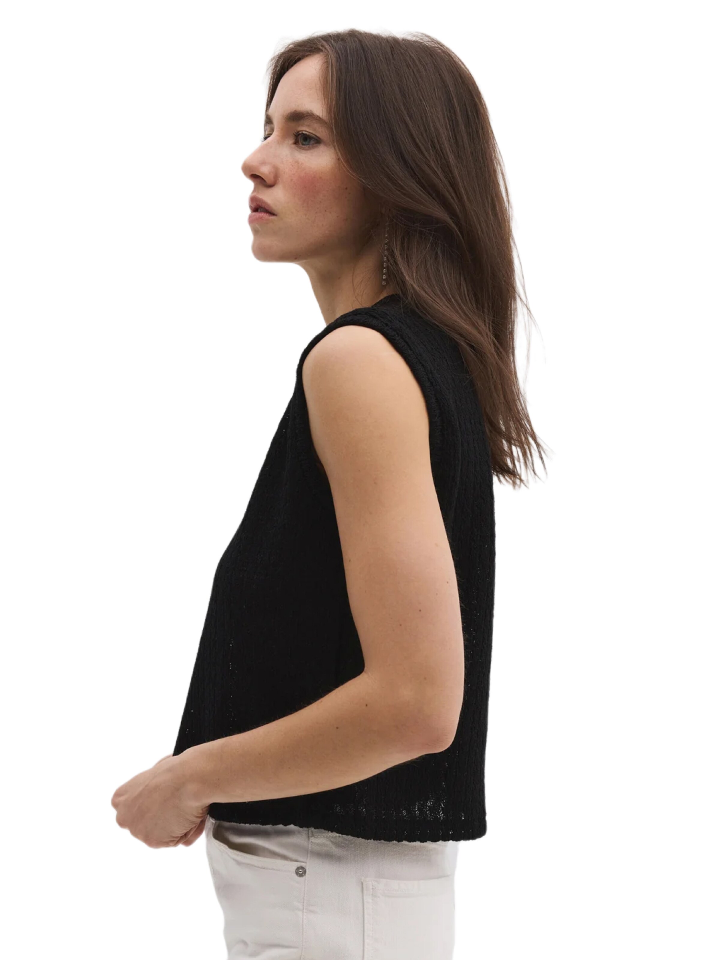 No Matter What Top in Black