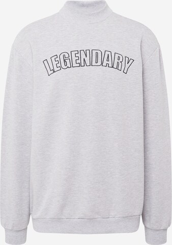 Sweat-shirt 'Lino' ABOUT YOU en gris : devant