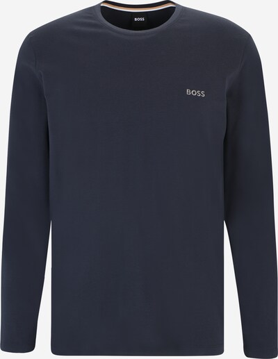 BOSS Футболка 'Mix&Match LS-Shirt R' в Темно-синий / Серый, Обзор товара