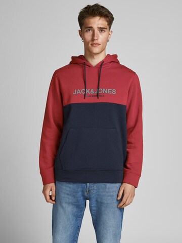 JACK & JONES Sweatshirt 'Urban' in Red: front