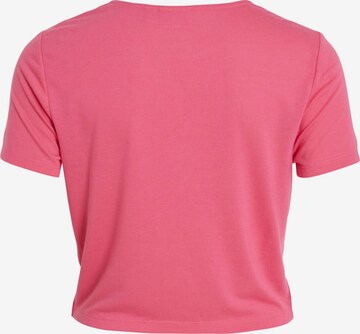 VILA T-Shirt 'VIMOONEY' in Pink