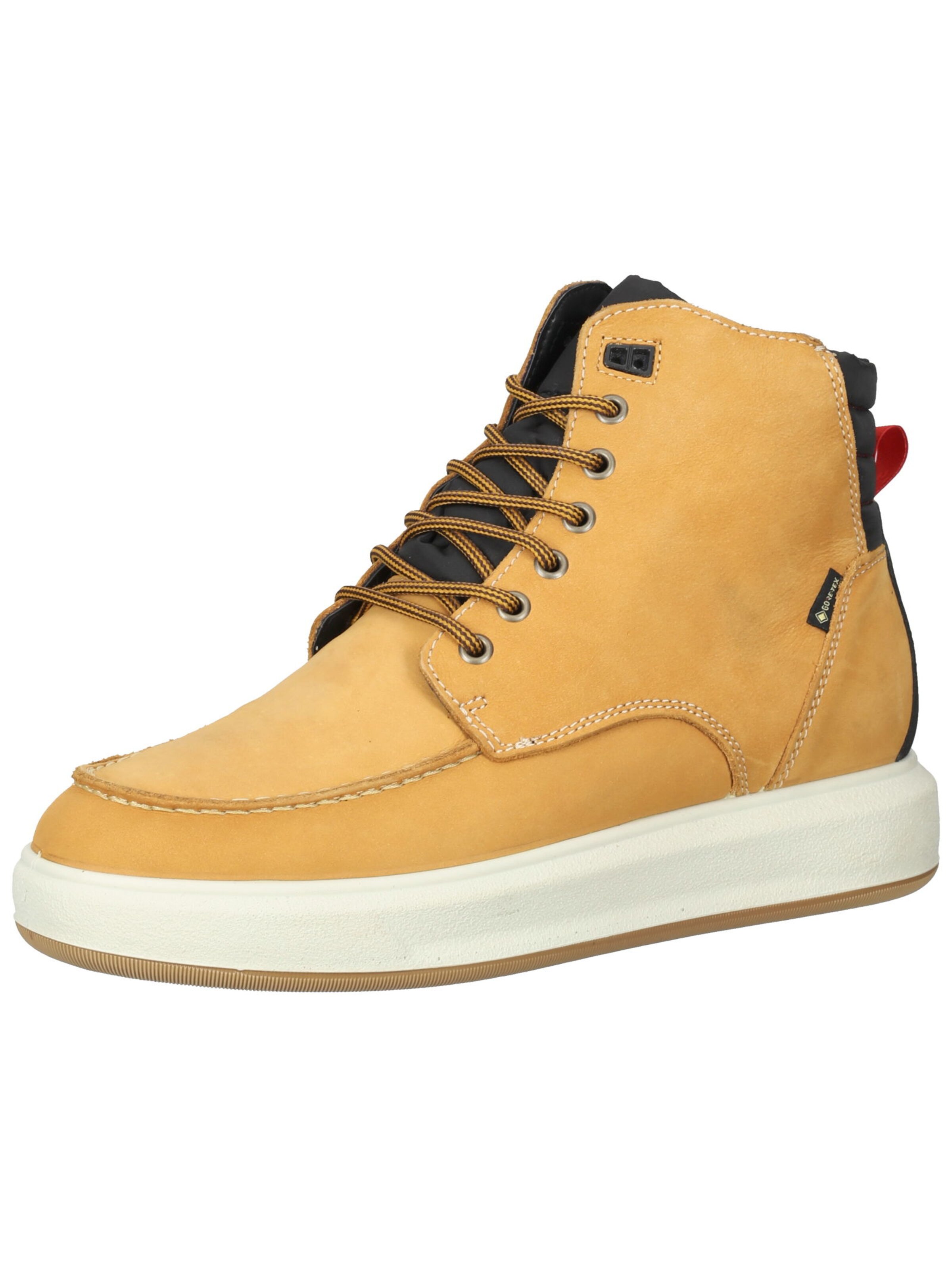 FRETZ MEN Lace-up boots in Yellow: front