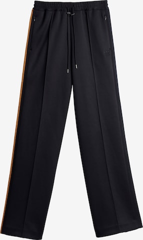 Regular Pantaloni de la ADIDAS ORIGINALS pe negru: față