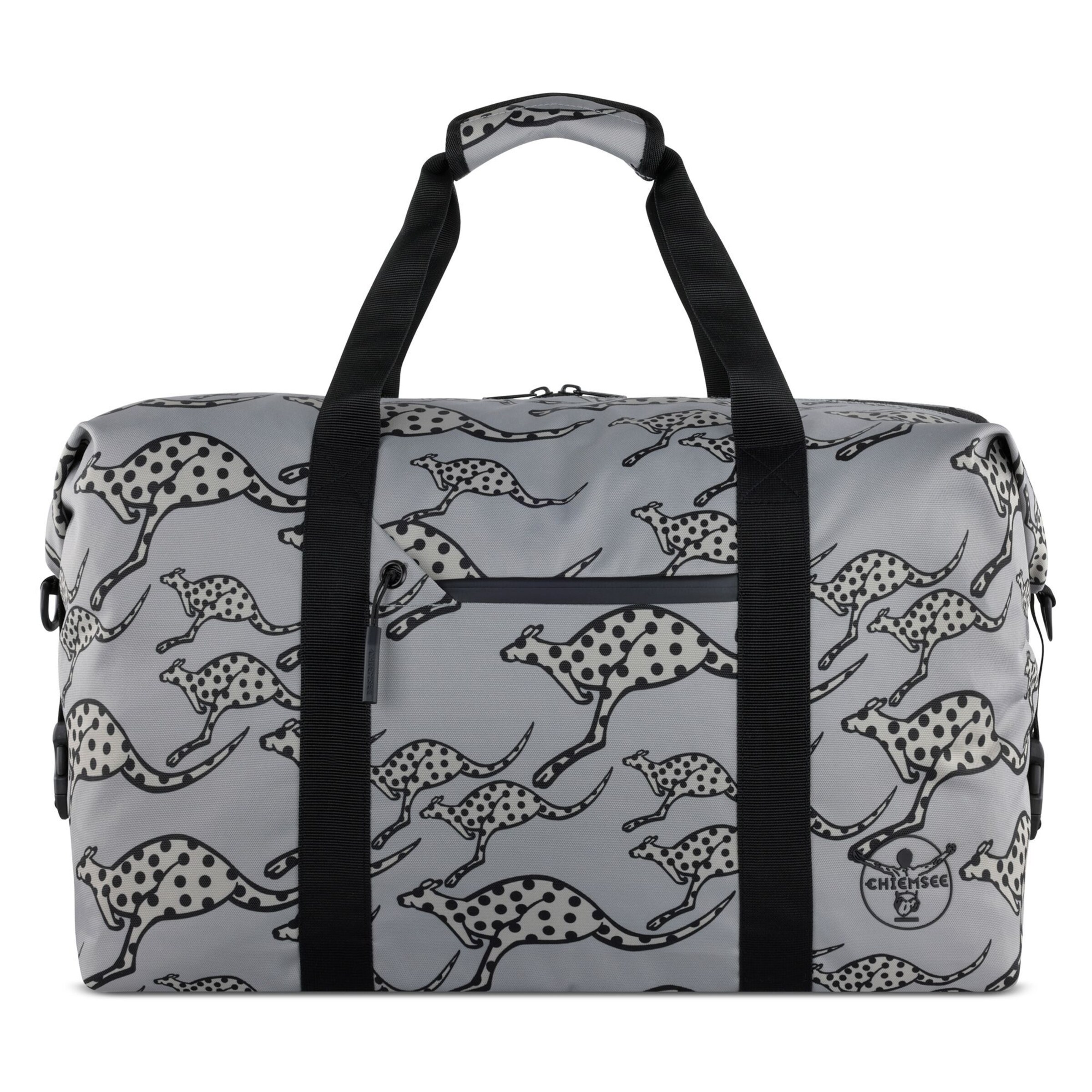 Borsa sportiva 'Jump N Fly' di CHIEMSEE in grigio: frontale