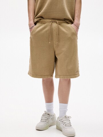 Baggy Pantaloni 'STWD' di Pull&Bear in beige: frontale