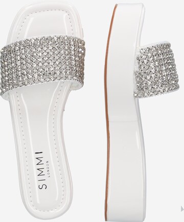 Simmi London - Zapatos abiertos 'DANNIE' en blanco