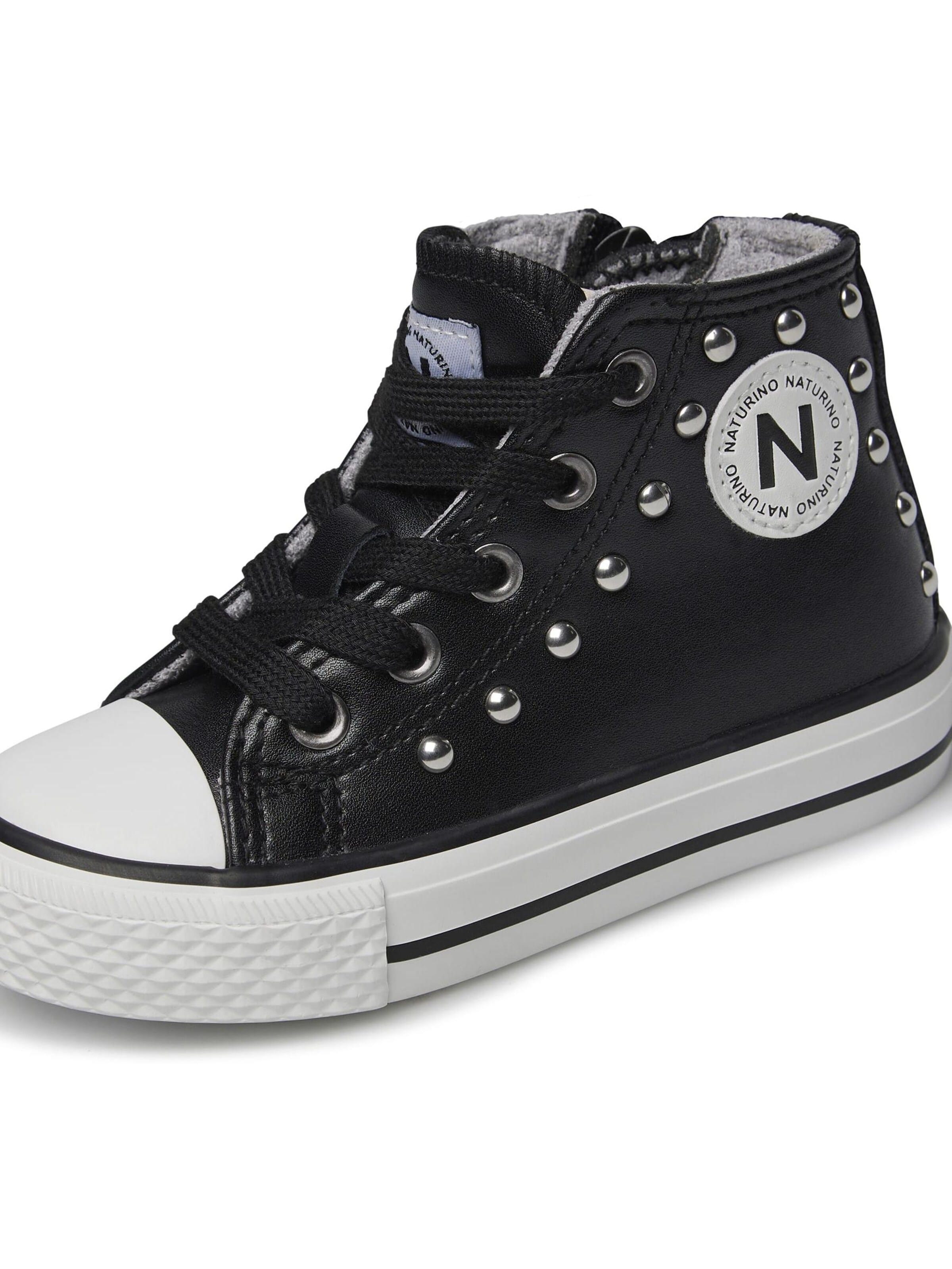 NATURINO Sneakers 'YLFAS.' in 26 in Black, Item view