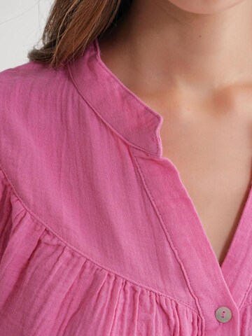MixRay Blouse in Pink