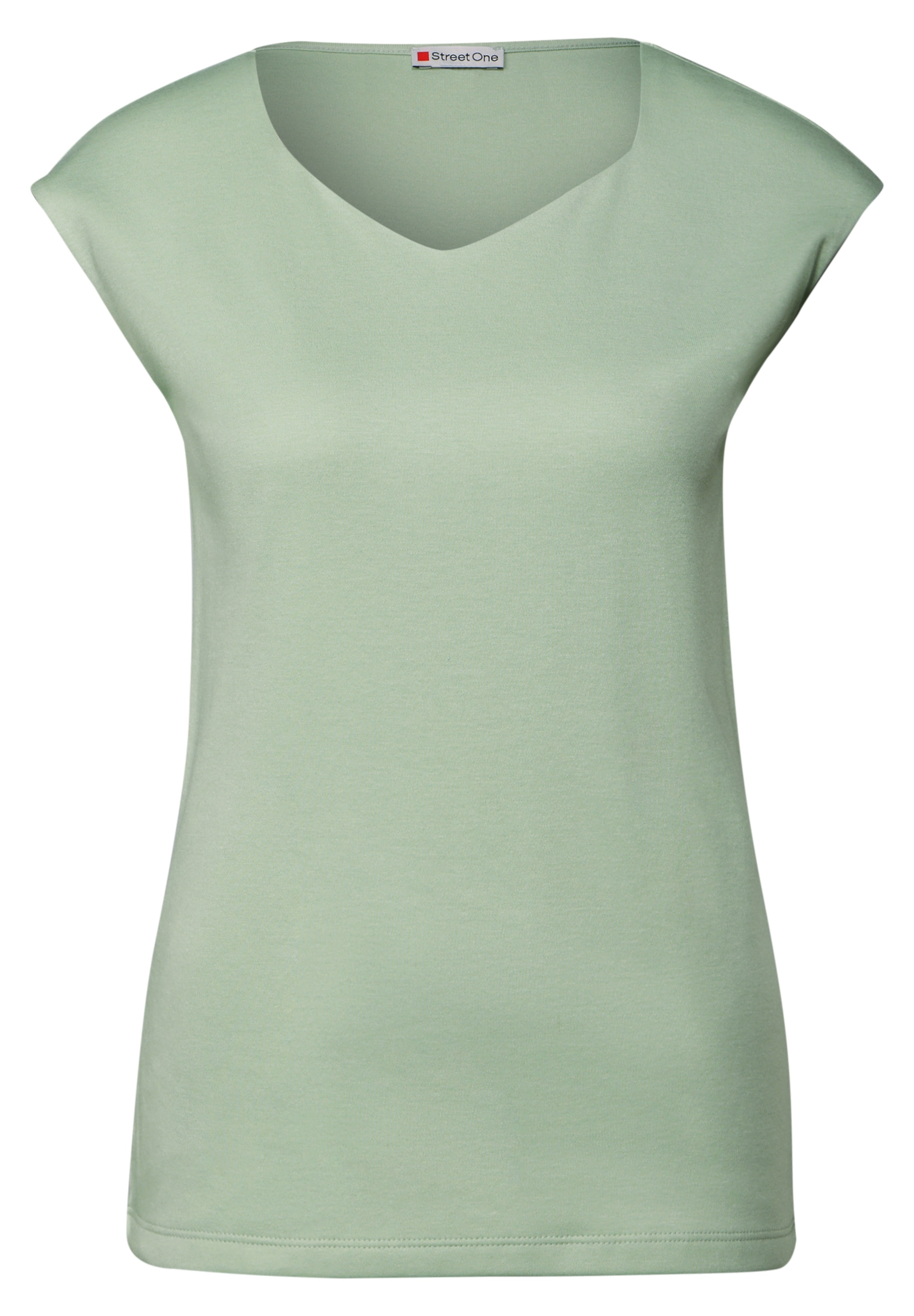 STREET ONE Shirt in Green: front
