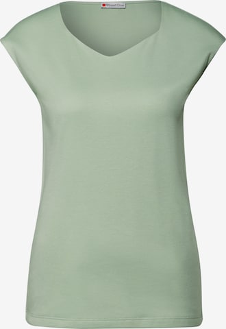 STREET ONE Shirt in Green: front