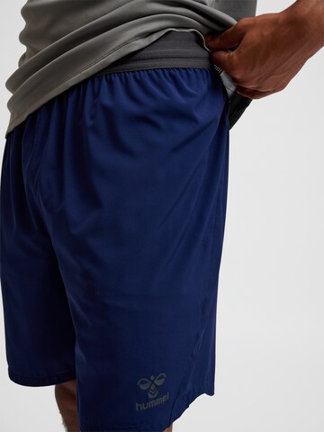 Hummel Regular Sports trousers 'Pro' in Blue