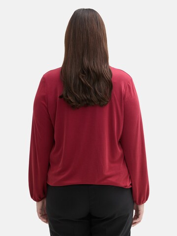 Tom Tailor Women + Shirt in Rot