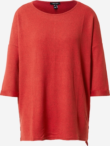 NEW LOOK Oversized trui 'BELLA' in Rood: voorkant