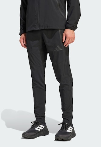 regular Pantaloni sportivi 'Tiro' di ADIDAS PERFORMANCE in nero: frontale