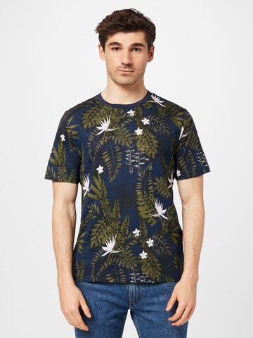 T-Shirt JACK & JONES en bleu : devant