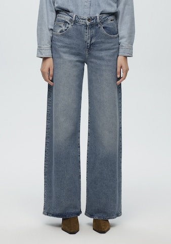 Mavi Flared Jeans in Blue: front