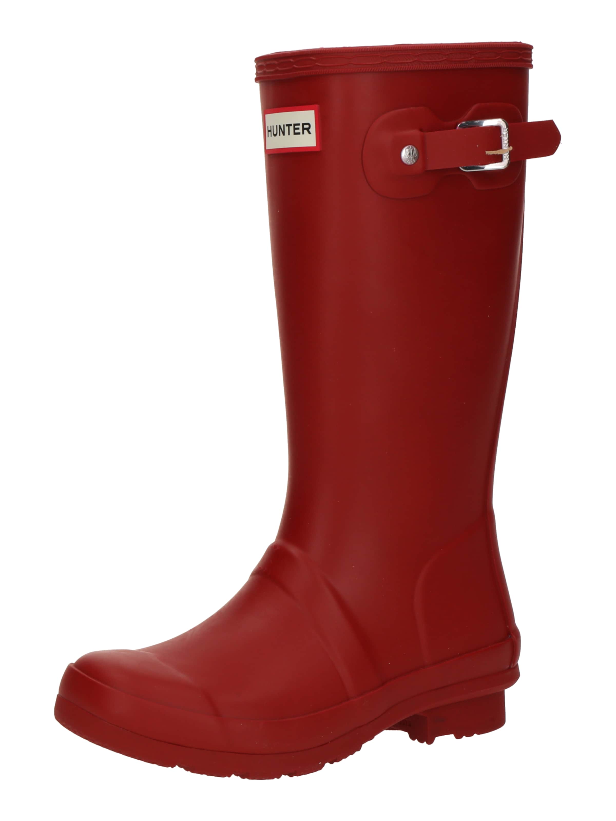 Stivale di gomma di HUNTER in rosso: frontale