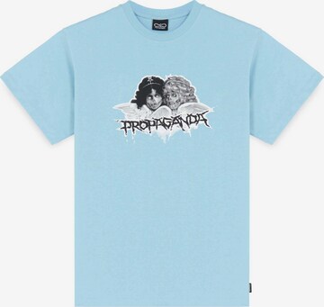 T-Shirt 'Innocent' Propaganda en bleu : devant