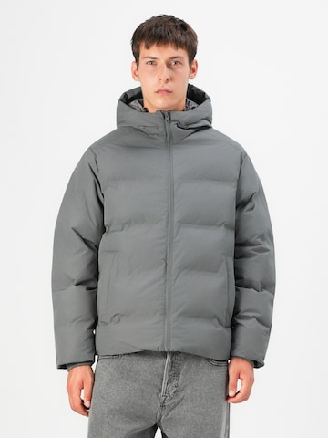 JACK & JONES Χειμερινό μπουφάν 'JJESOHO' σε γκρι: μπροστά