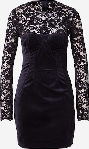 Chiara Ferragni Cocktailmekko 'VESTITI' värissä musta: etupuoli