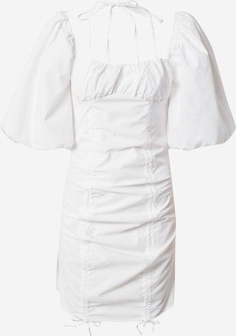 Robe Misspap en blanc : devant