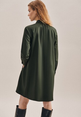 SEIDENSTICKER Shirt Dress in Green