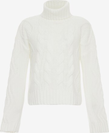 BLONDA - Pullover em branco: frente