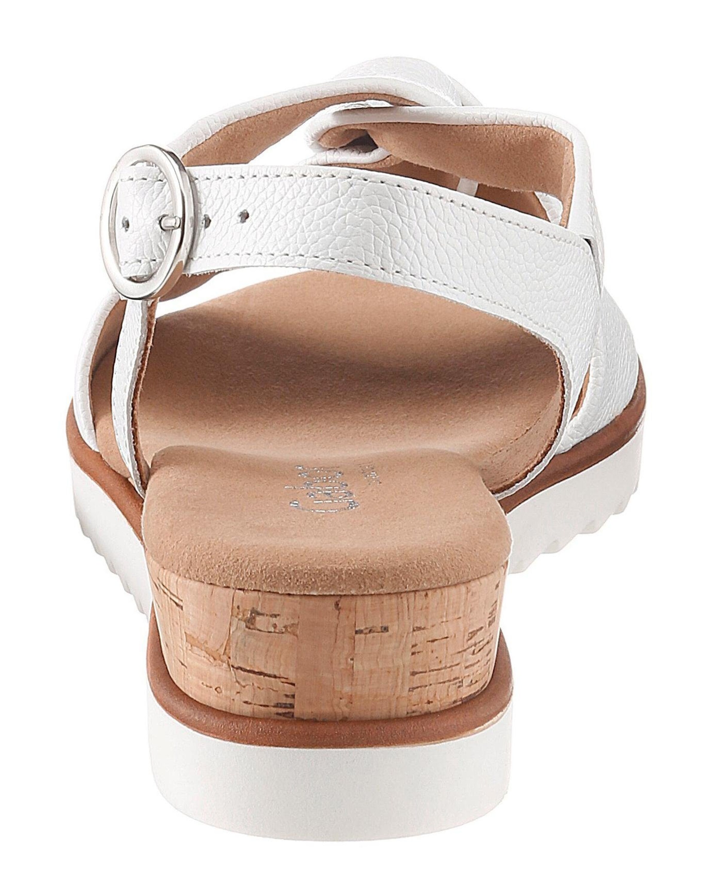 GABOR Sandalen met riem in Wit