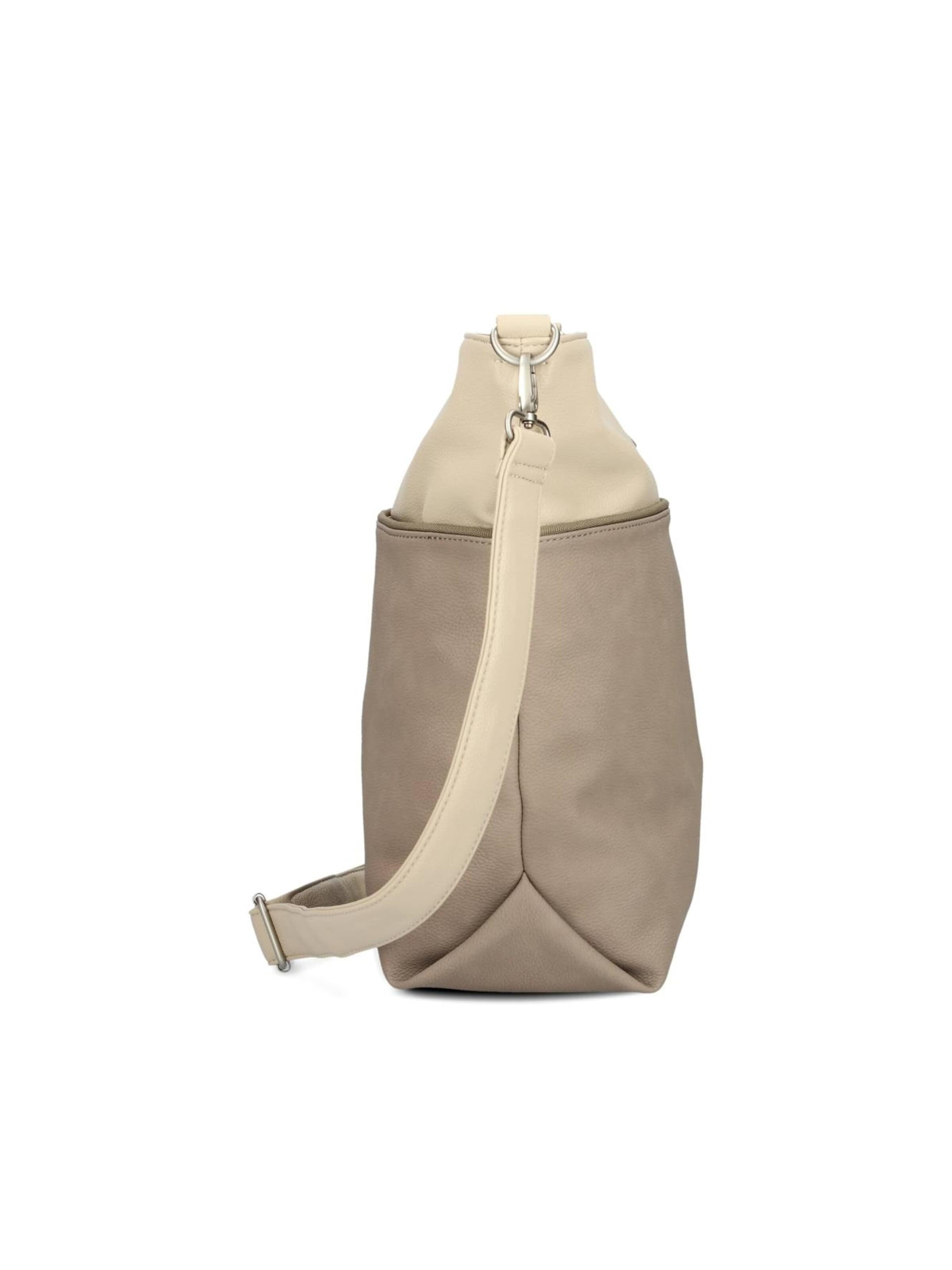 ZWEI Umhängetasche 'JANA J12'‌‌‌‌‌‌ in Beige